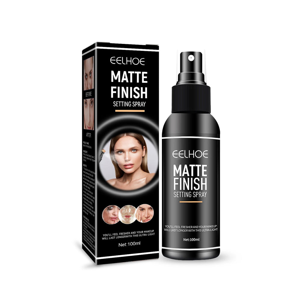 Long-Lasting Matte Setting Spray Oil