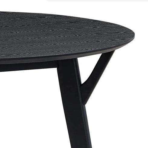 Black Wooden Dining Table