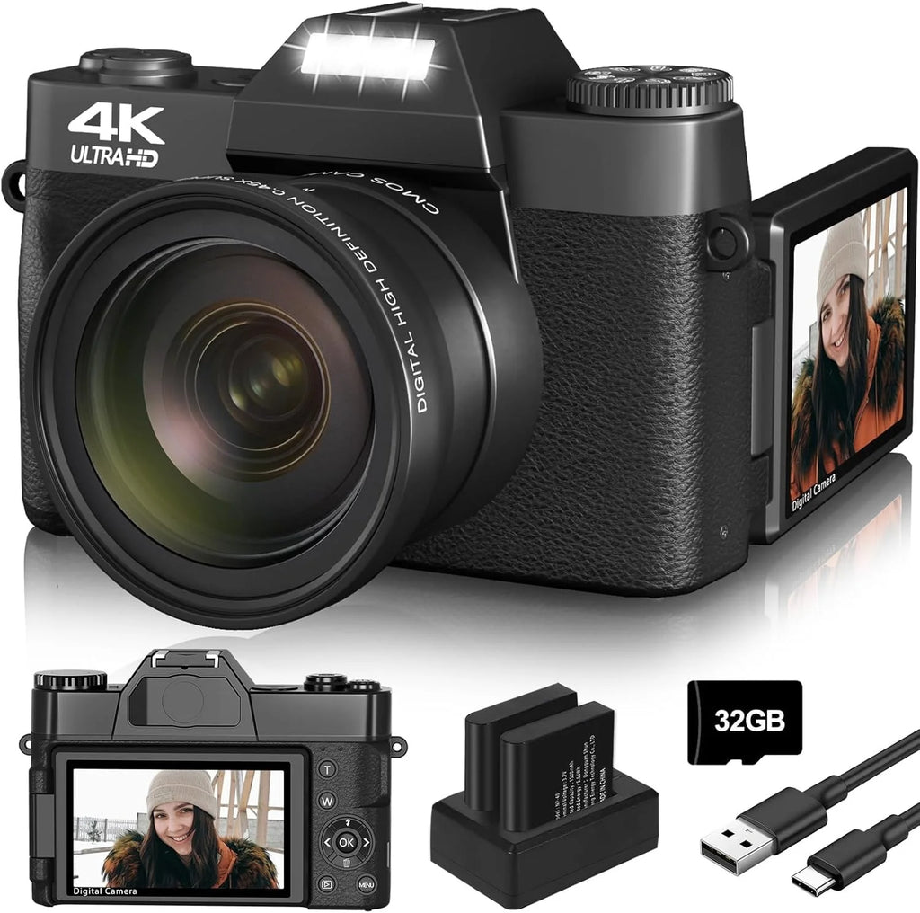 48MP Digital Retro Video Camera
