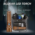 Blukar LED Rechargeable Ultra High Lumens 5000mAh IP67 Flashlight