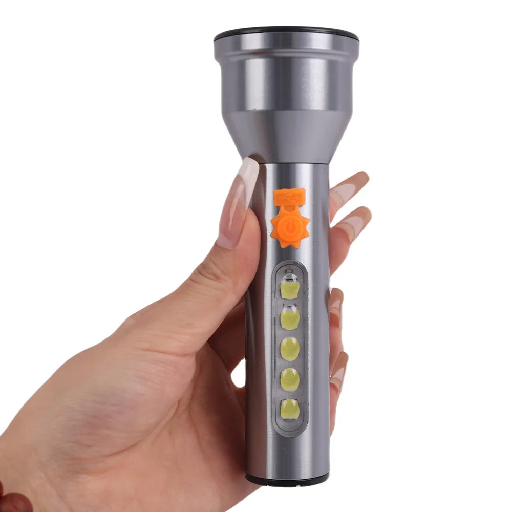 USB Rechargeable Cross-Border LED Flashlight