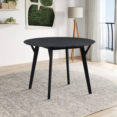 Black Wooden Dining Table