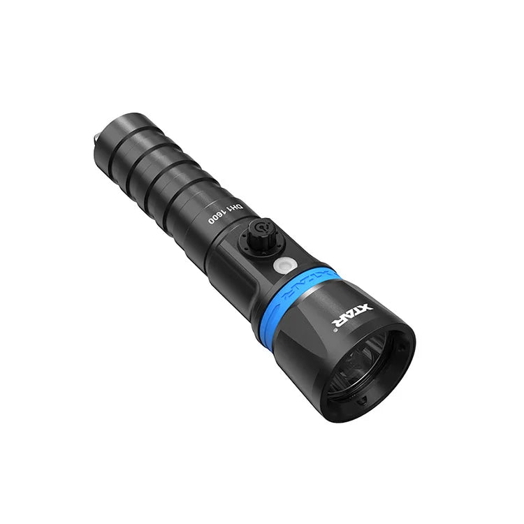 Xtar DH1 IPX8 50M 100M 1600 Lumens Scuba Diving Flashlight