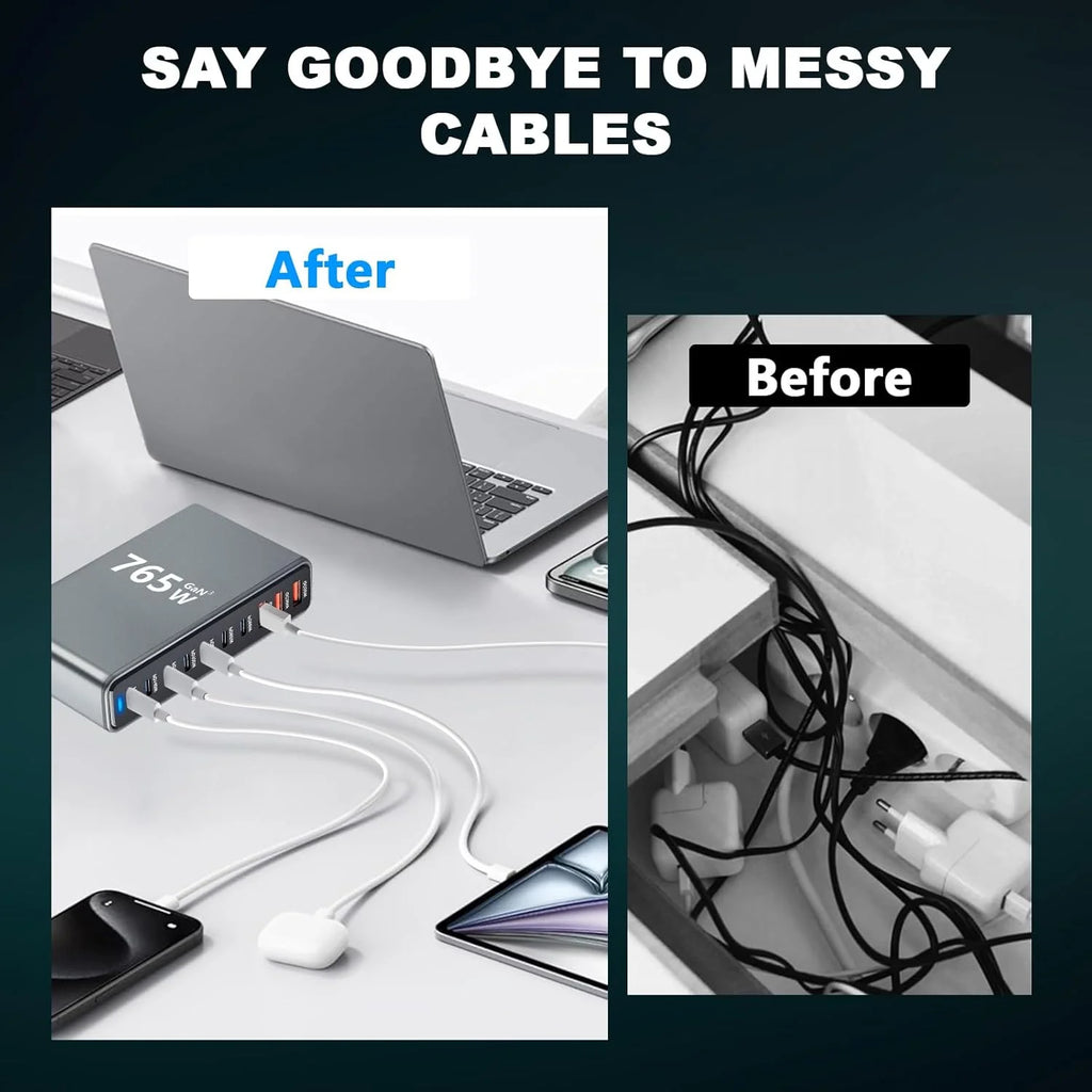 765W USB Charging Station