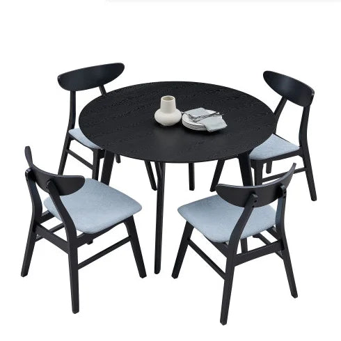 Black Wooden Dining Table