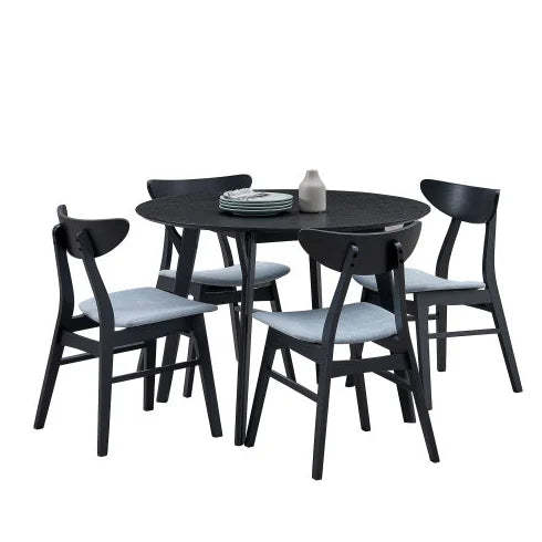 Black Wooden Dining Table