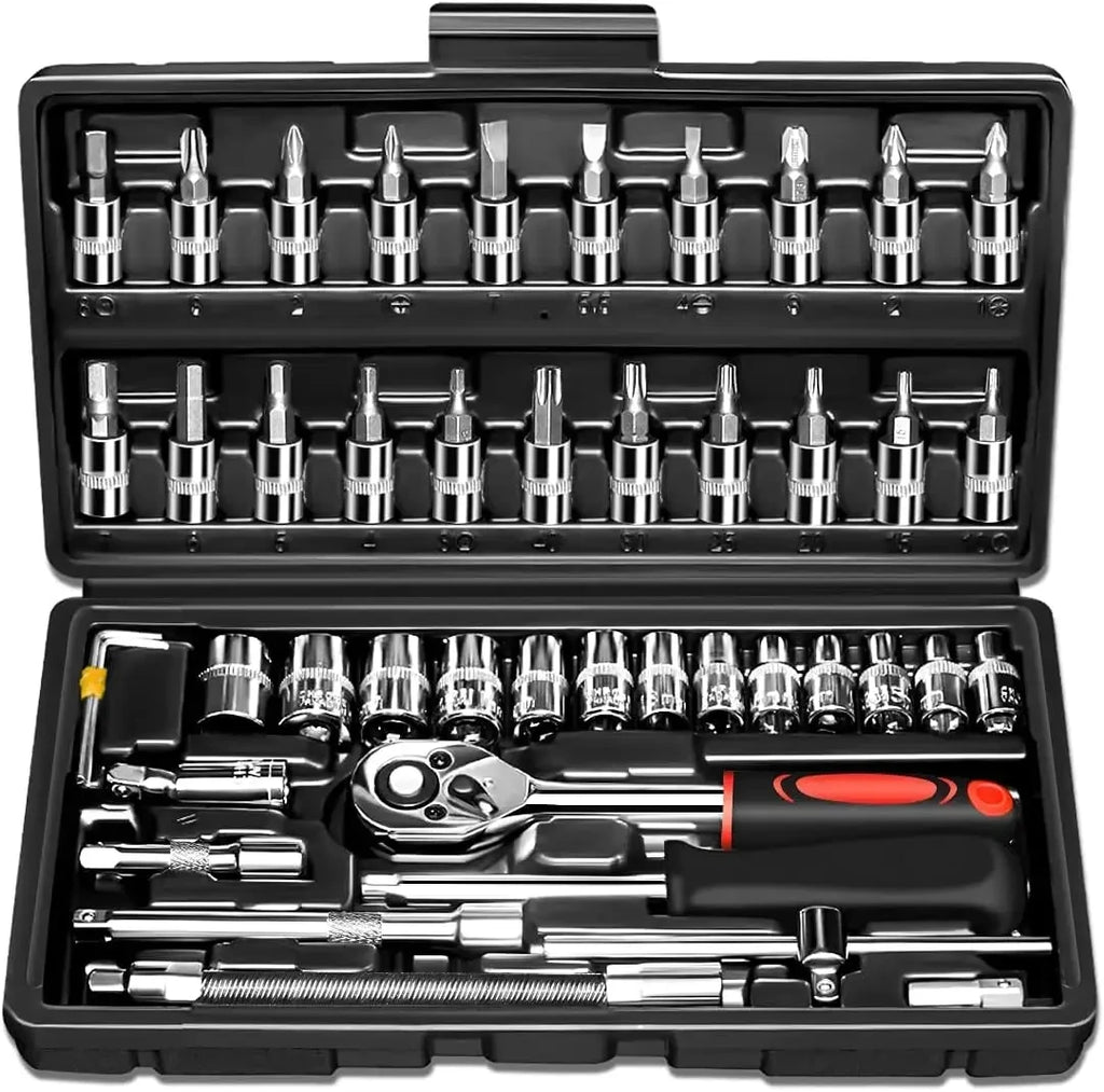 46 Pcs Socket Wrench Set