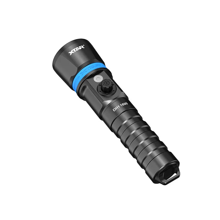 Xtar DH1 IPX8 50M 100M 1600 Lumens Scuba Diving Flashlight
