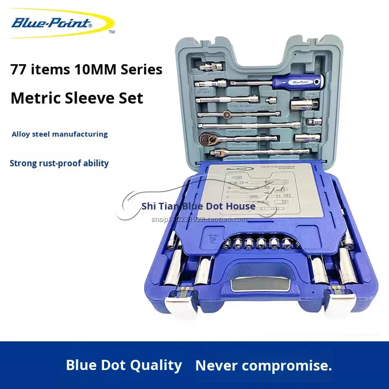 77-Piece Metric Socket Set