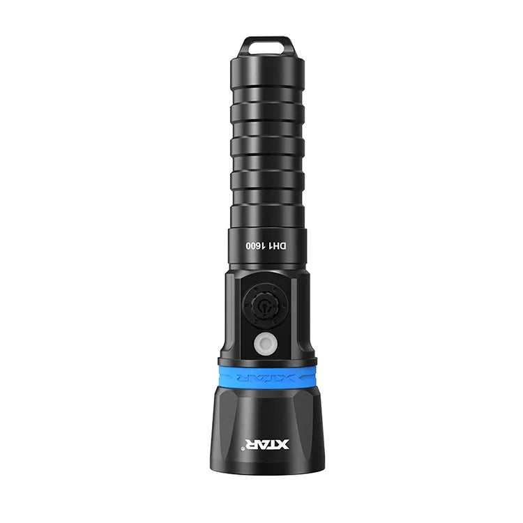 Xtar DH1 IPX8 50M 100M 1600 Lumens Scuba Diving Flashlight