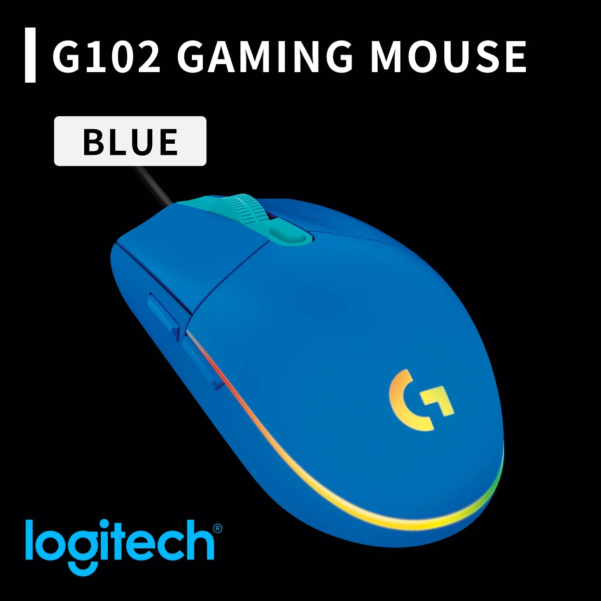 Logitech G102 wired gaming mouse