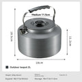 S2000 camping boiling water pot