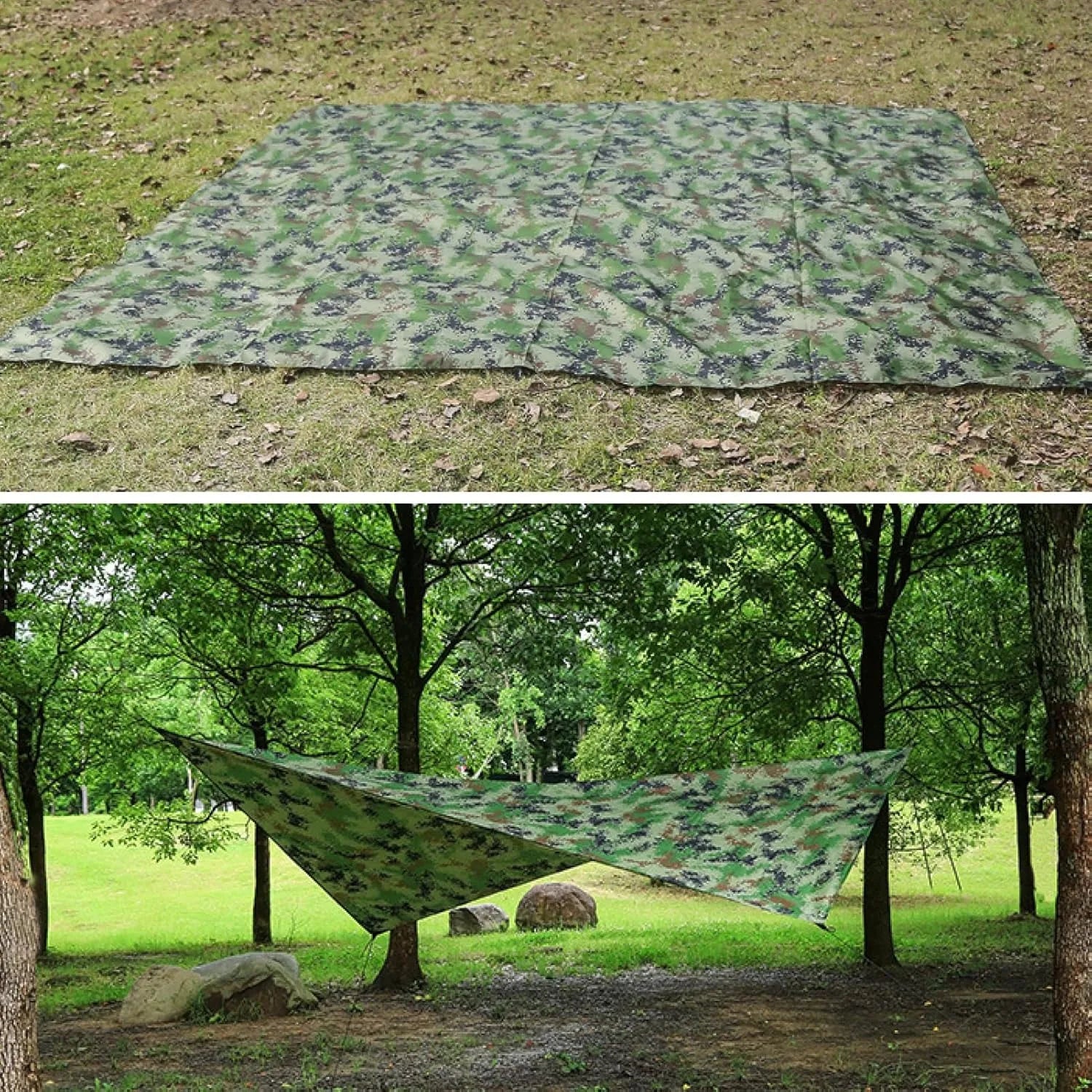 Camping square canopy