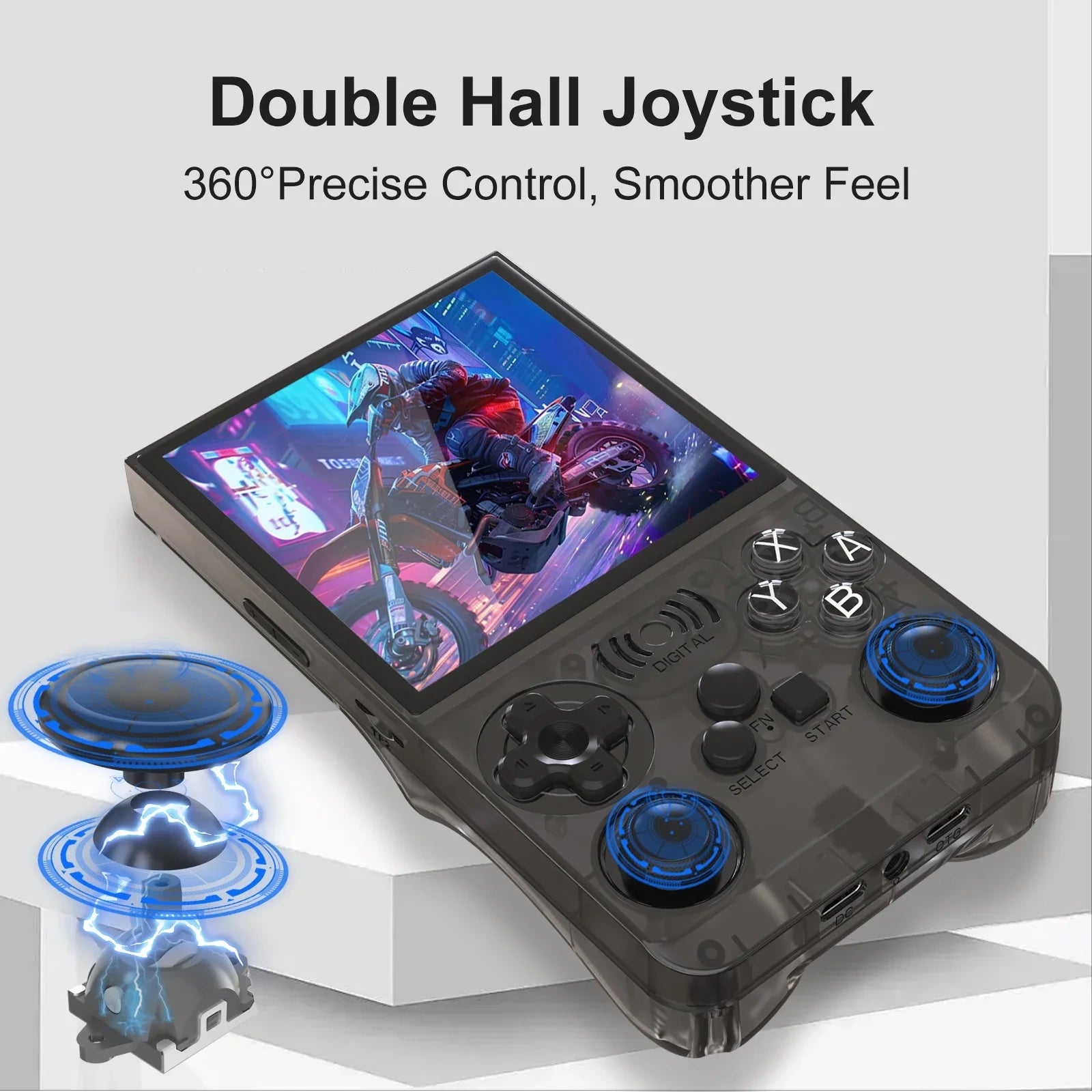 GAMINJA ANS13 Retro Handheld Video Game Console 15000+ Games