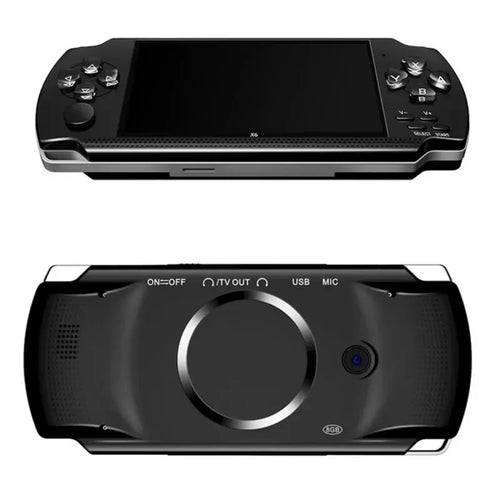 4.3 inch Retro Gaming X6 Portable Game Console