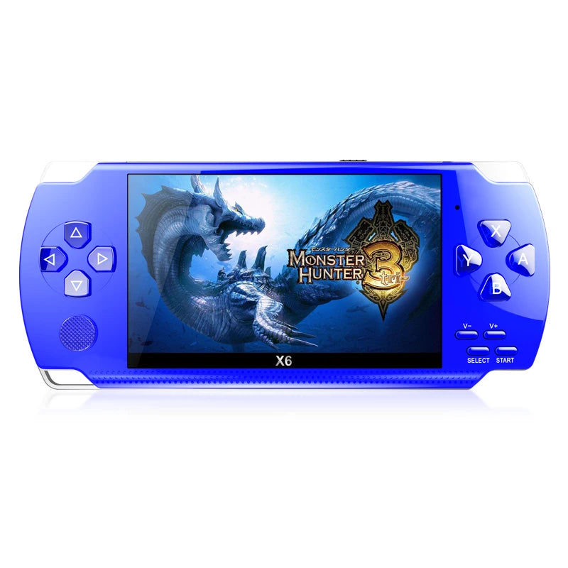 4.3 inch Retro Gaming X6 Portable Game Console