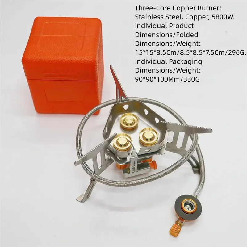 Camp Stove Portable Wind-Resistant