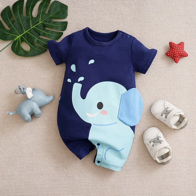 Newborn Elephant Jumpsuit