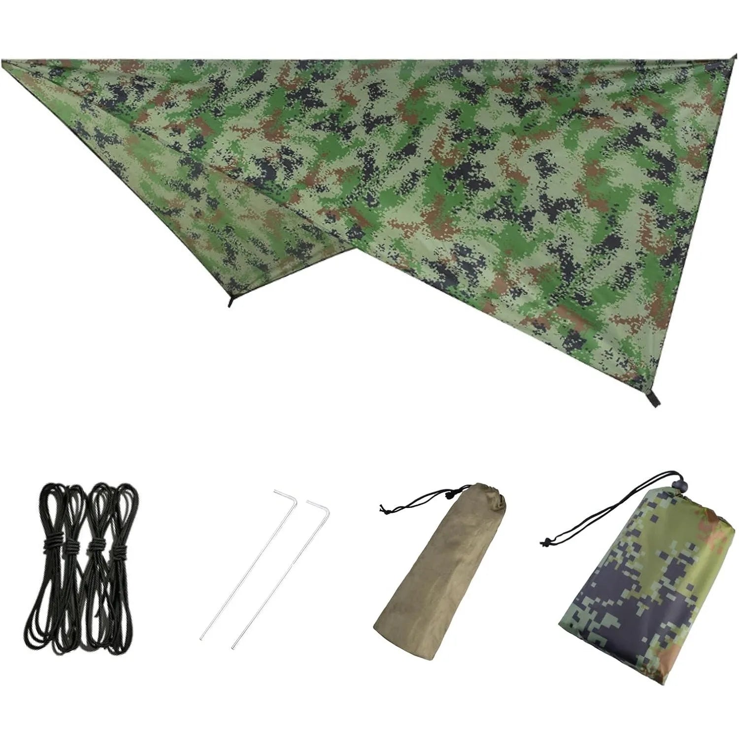 Camping square canopy