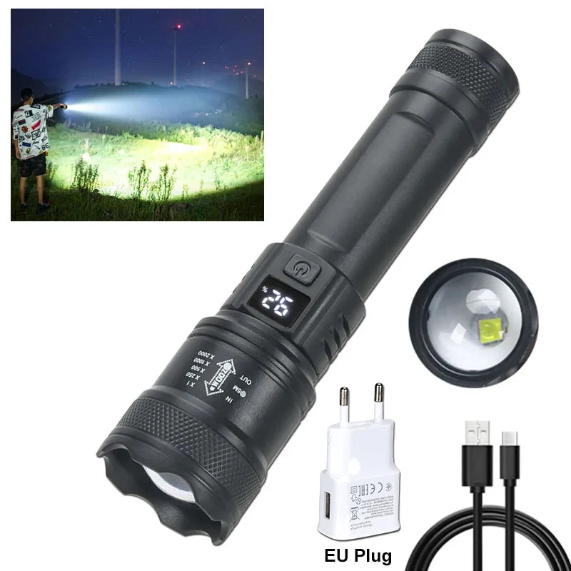 High Powerful Led Flashlights 2000LM