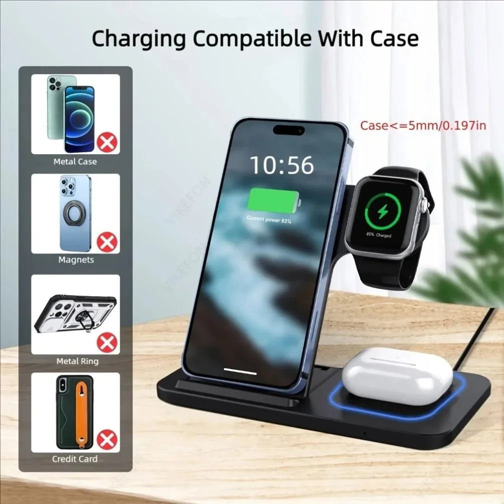 3 in 1 Foldable Wireless Charger