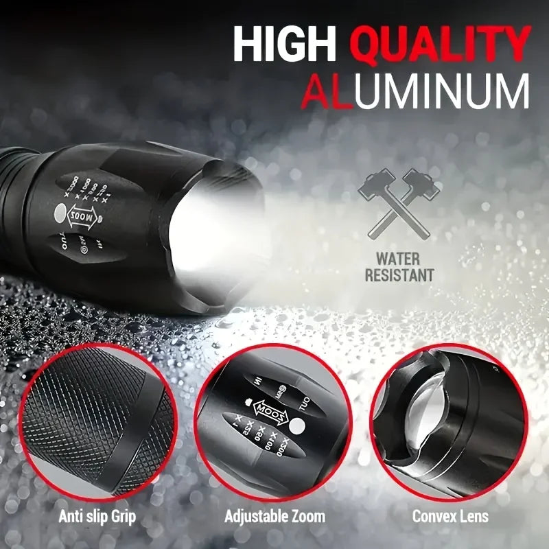 LED Flashlights With 5 Modes