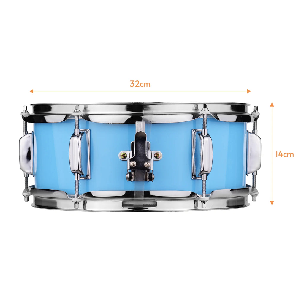 12inch Snare Drum Head with Drumsticks and Shoulder Strap