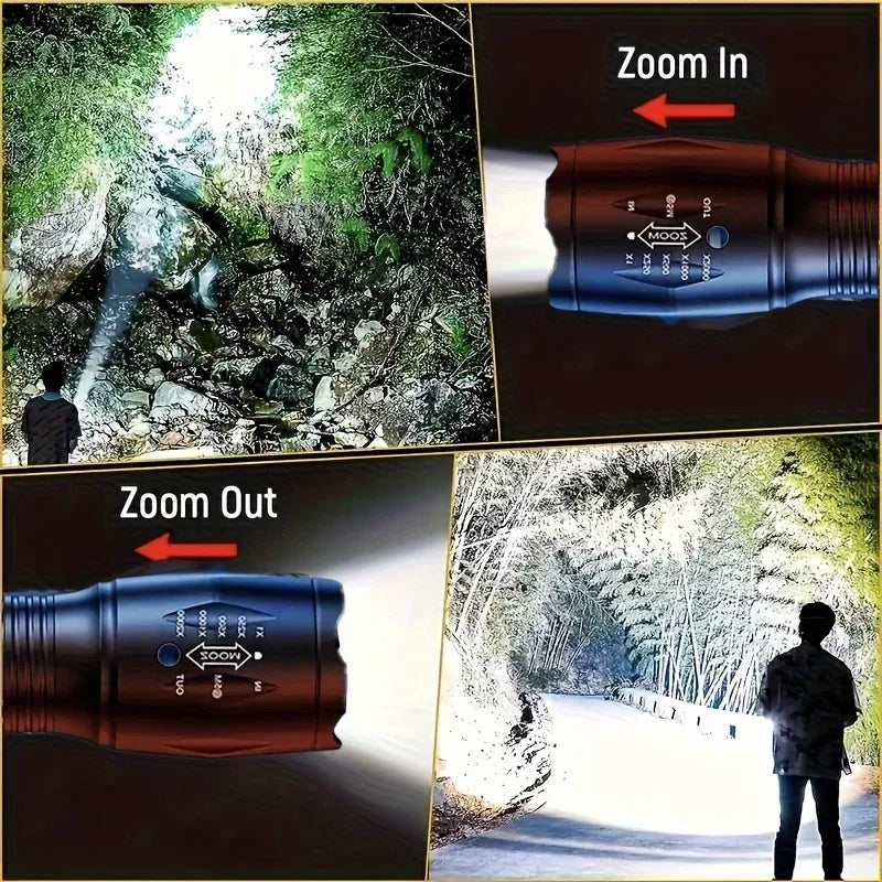 LED Flashlights With 5 Modes