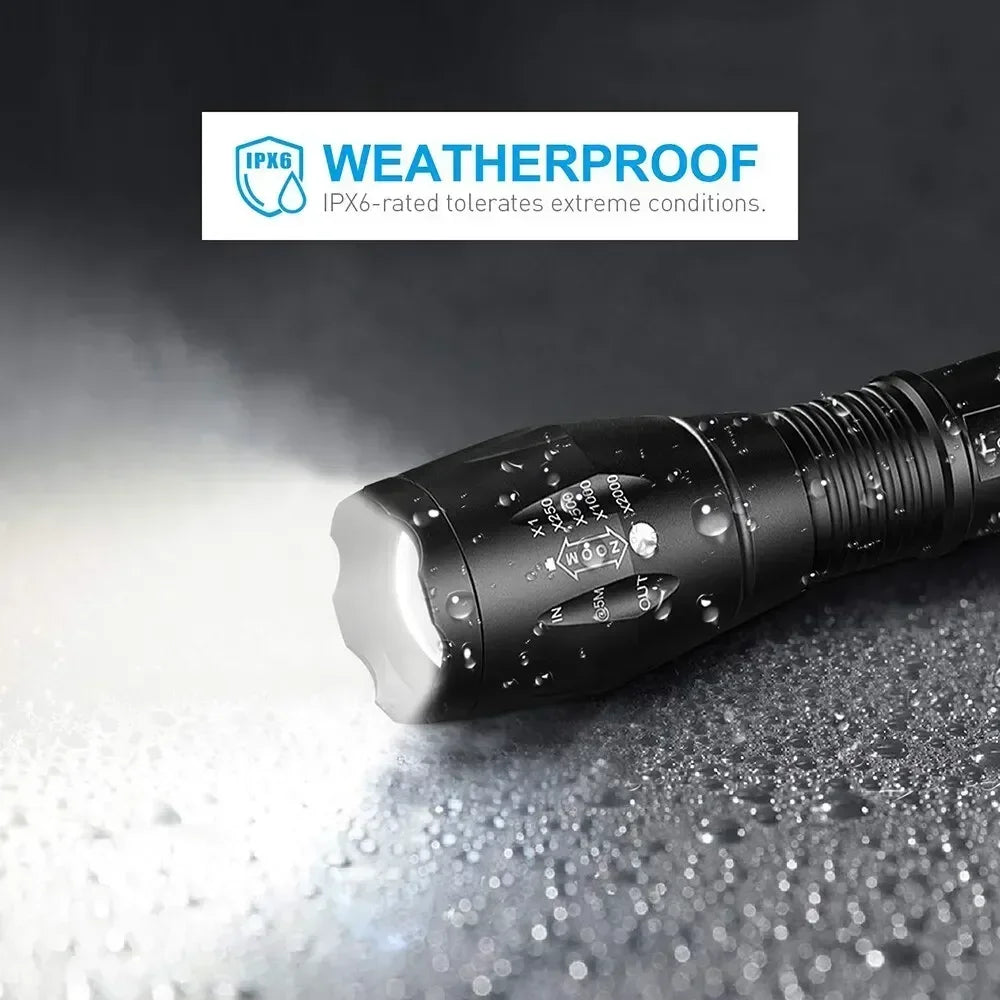 LED Flashlights With 5 Modes