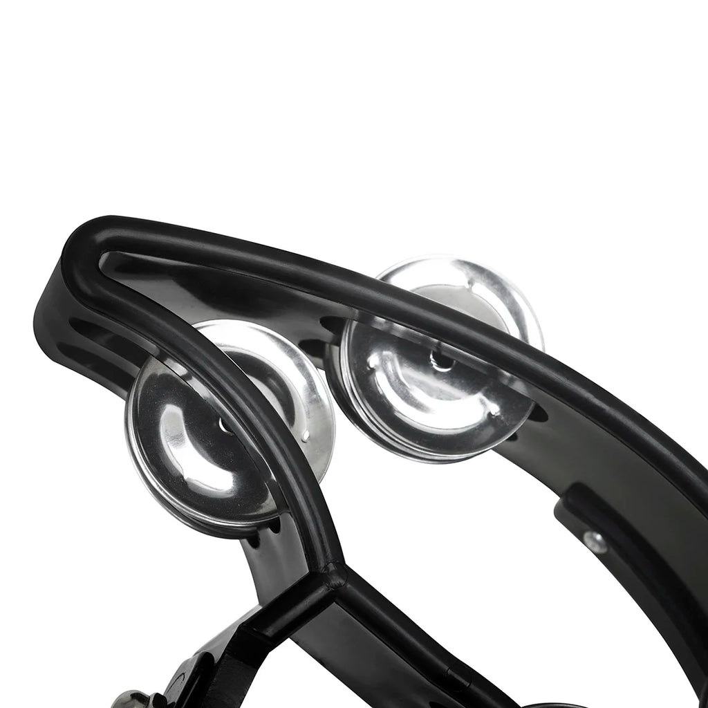Drum Circle Double Row Rattle Drum Rings Tambourine