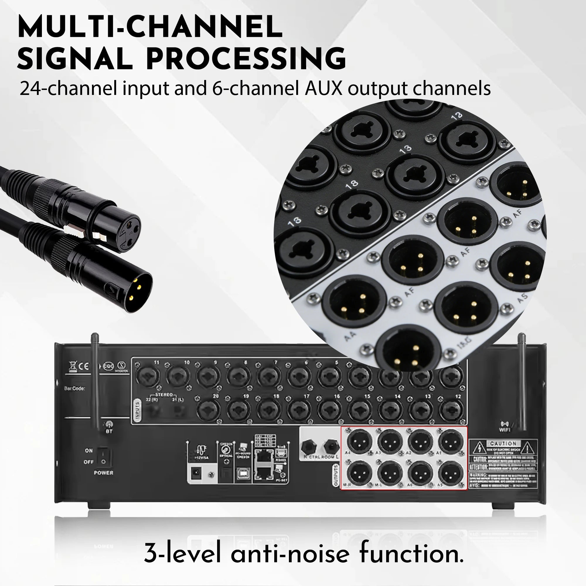 Paulkitson T24 Digital Mixer Driverrack Mixing 24channel