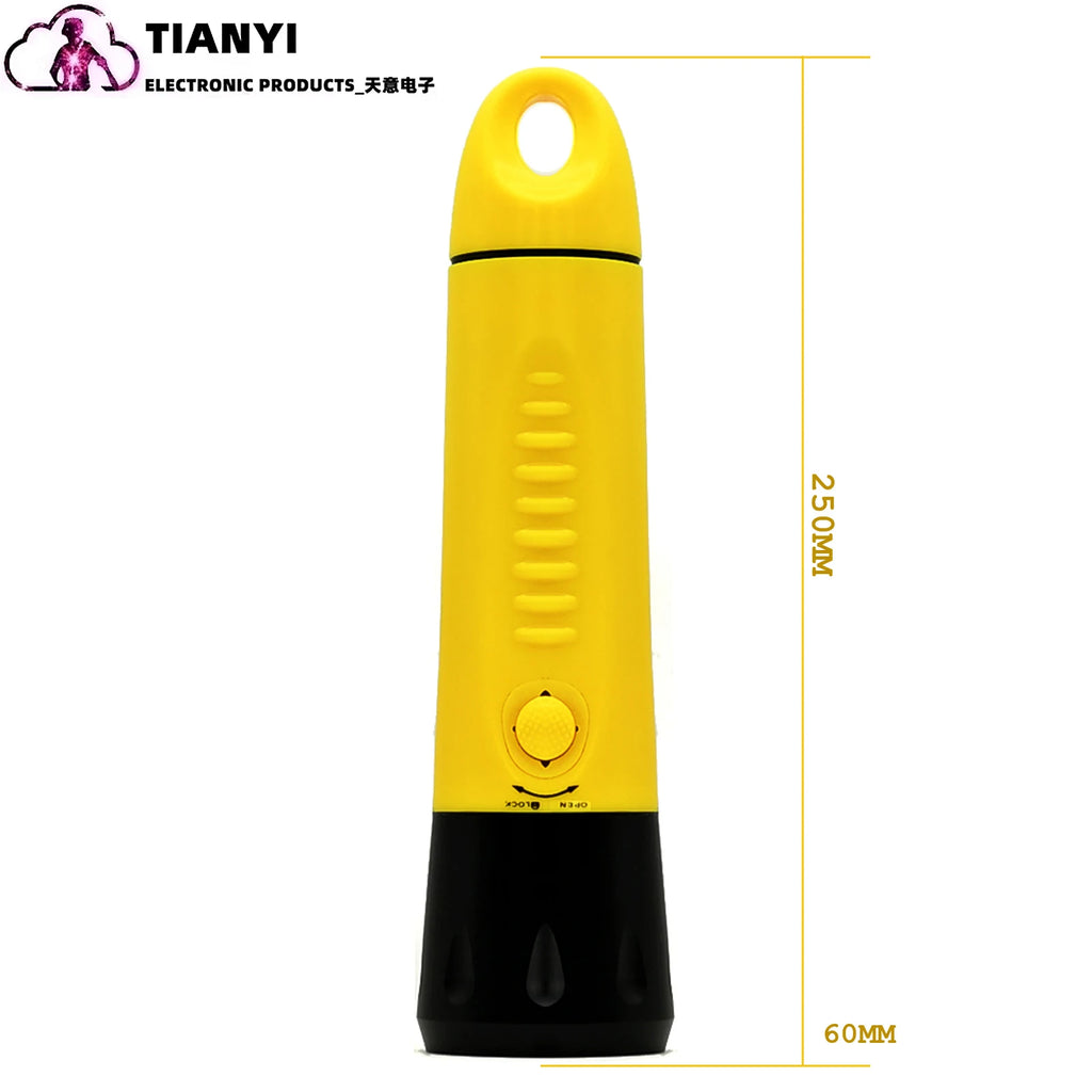 Diving flashlight charging strong light L2 focus