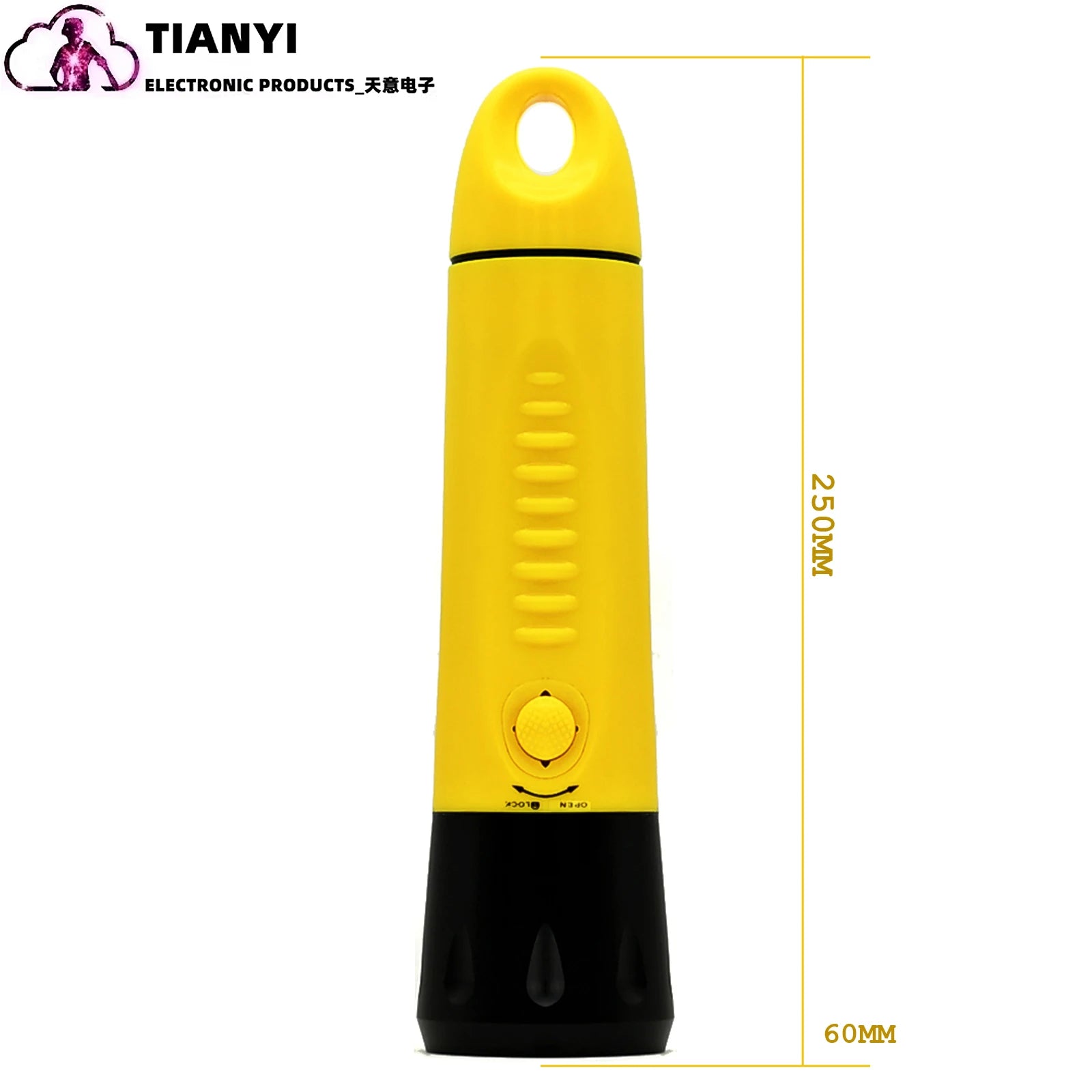 Diving flashlight charging strong light L2 focus
