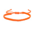 Handmade Orange String Bracelet