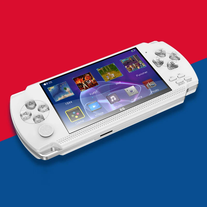 4.3 inch Retro Gaming X6 Portable Game Console