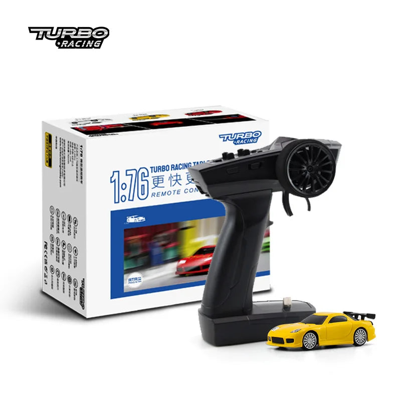 Turbo Racing Drift Remote Control Car With Gyro Radio Full Proportional RC Toys
