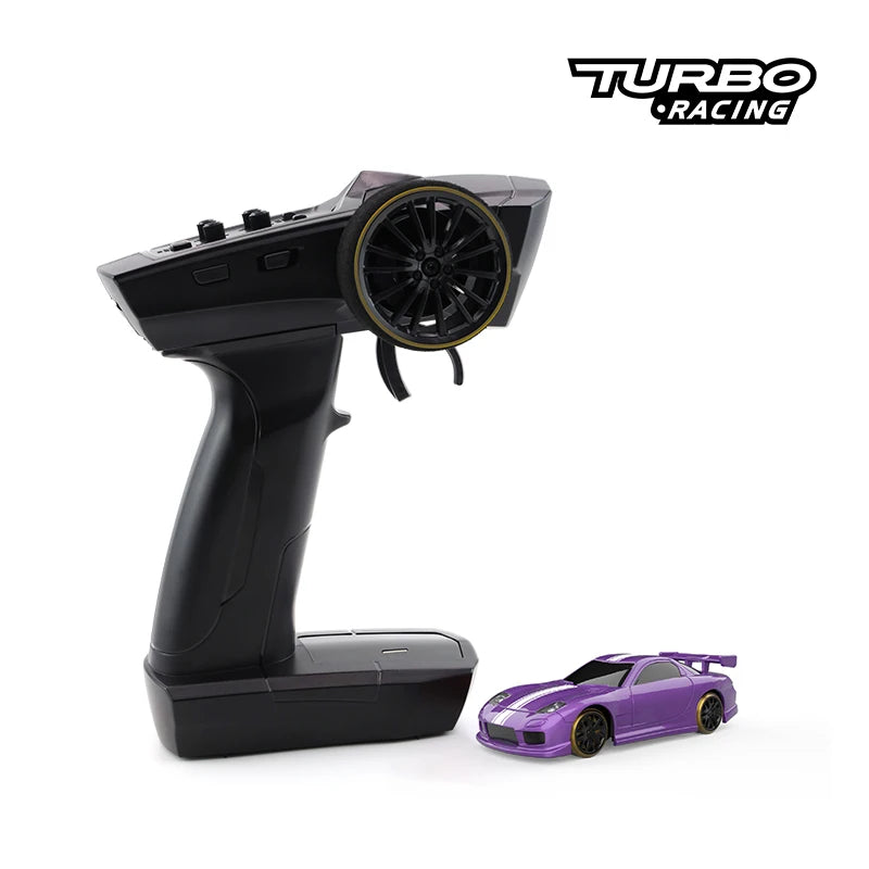 Turbo Racing Drift Remote Control Car With Gyro Radio Full Proportional RC Toys