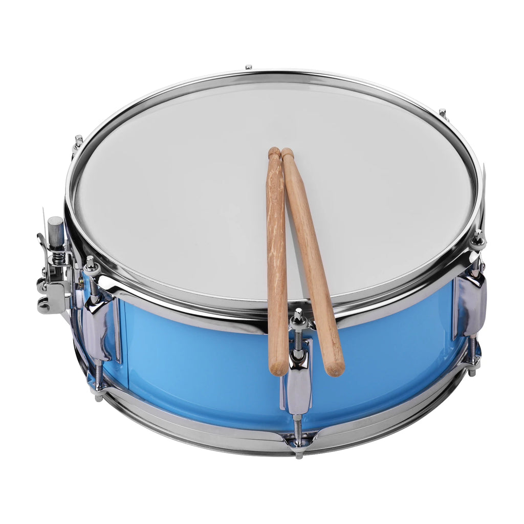 12inch Snare Drum Head with Drumsticks and Shoulder Strap