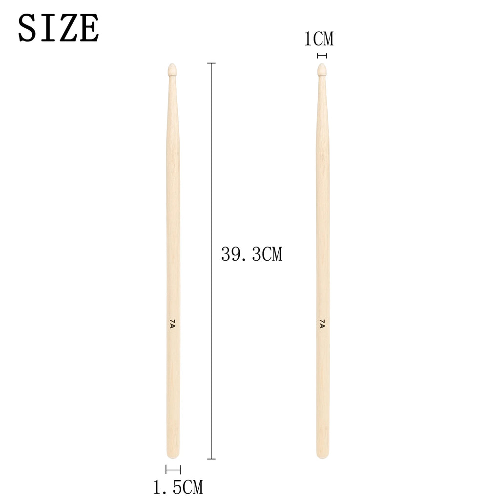 Drumstick Wooden 12 Pairs