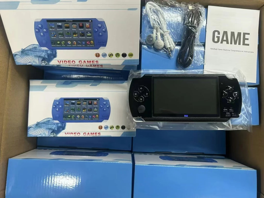 4.3 inch Retro Gaming X6 Portable Game Console