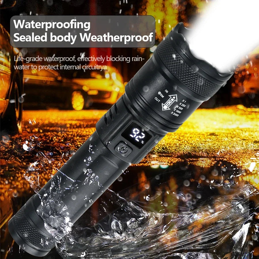 High Powerful Led Flashlights 2000LM