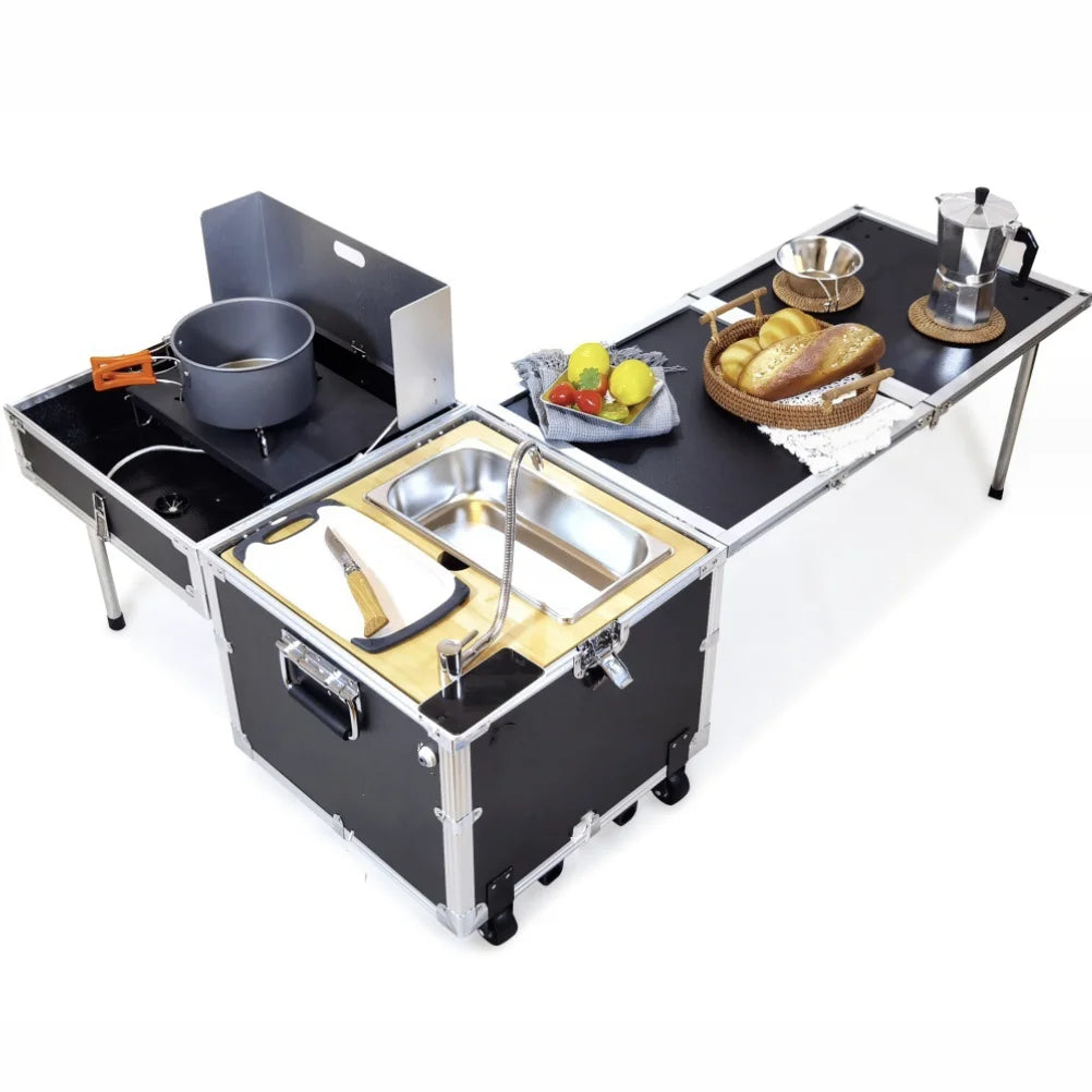 Outdoor Camping Portable Mobile Kitchenette
