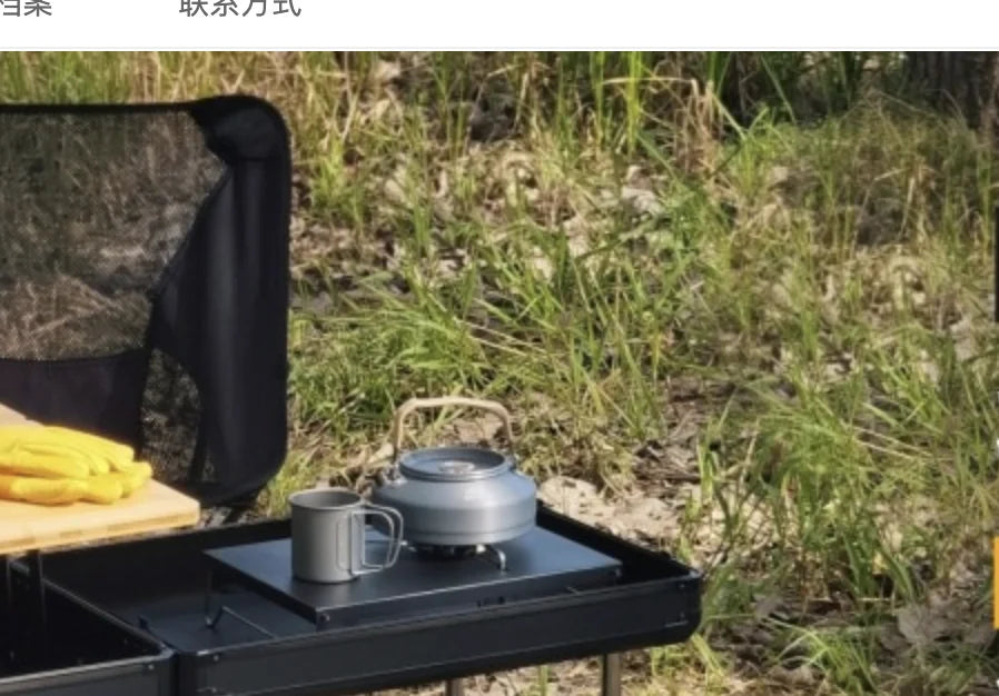 Outdoor Camping Portable Mobile Kitchenette