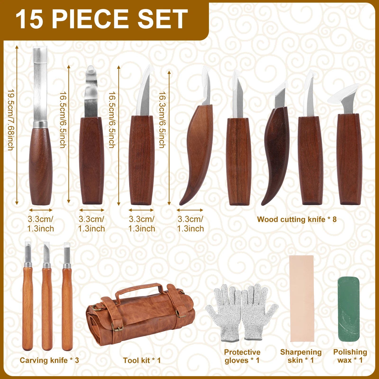 Wood Carving Tools Set