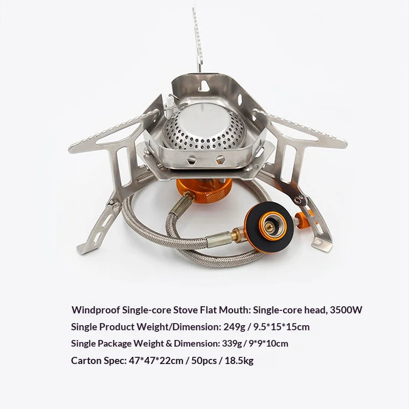 Camp Stove Portable Wind-Resistant