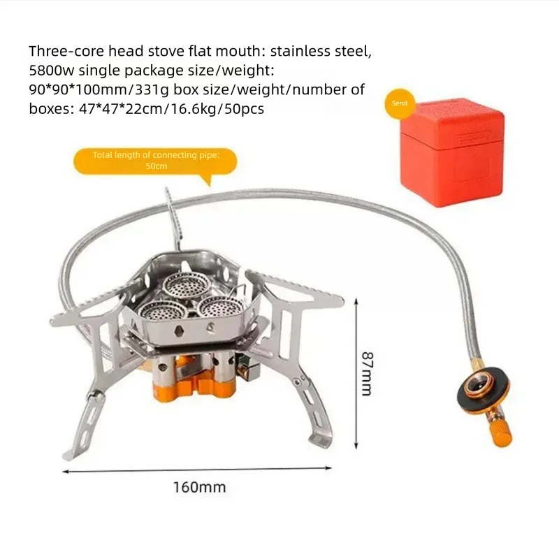 Camp Stove Portable Wind-Resistant