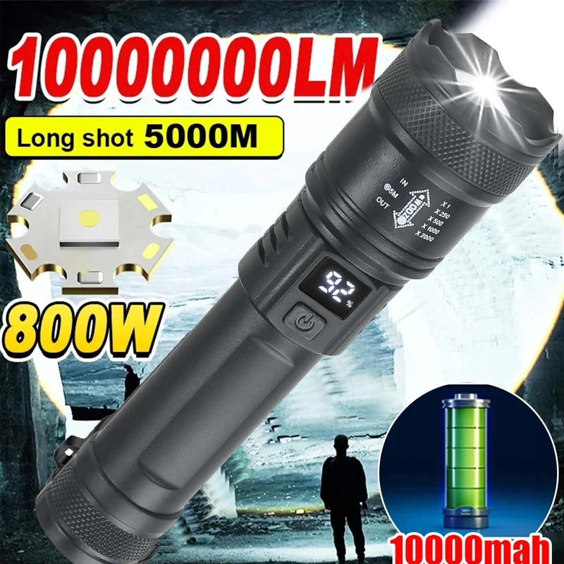 High Powerful Led Flashlights 2000LM