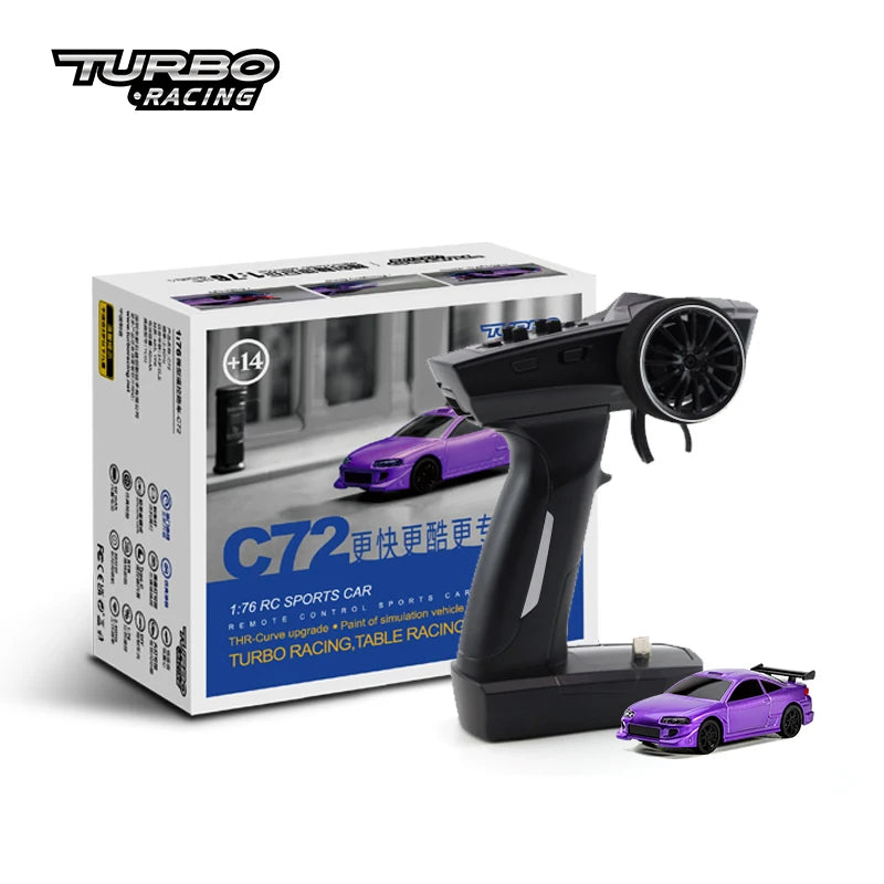 Turbo Racing Drift Remote Control Car With Gyro Radio Full Proportional RC Toys