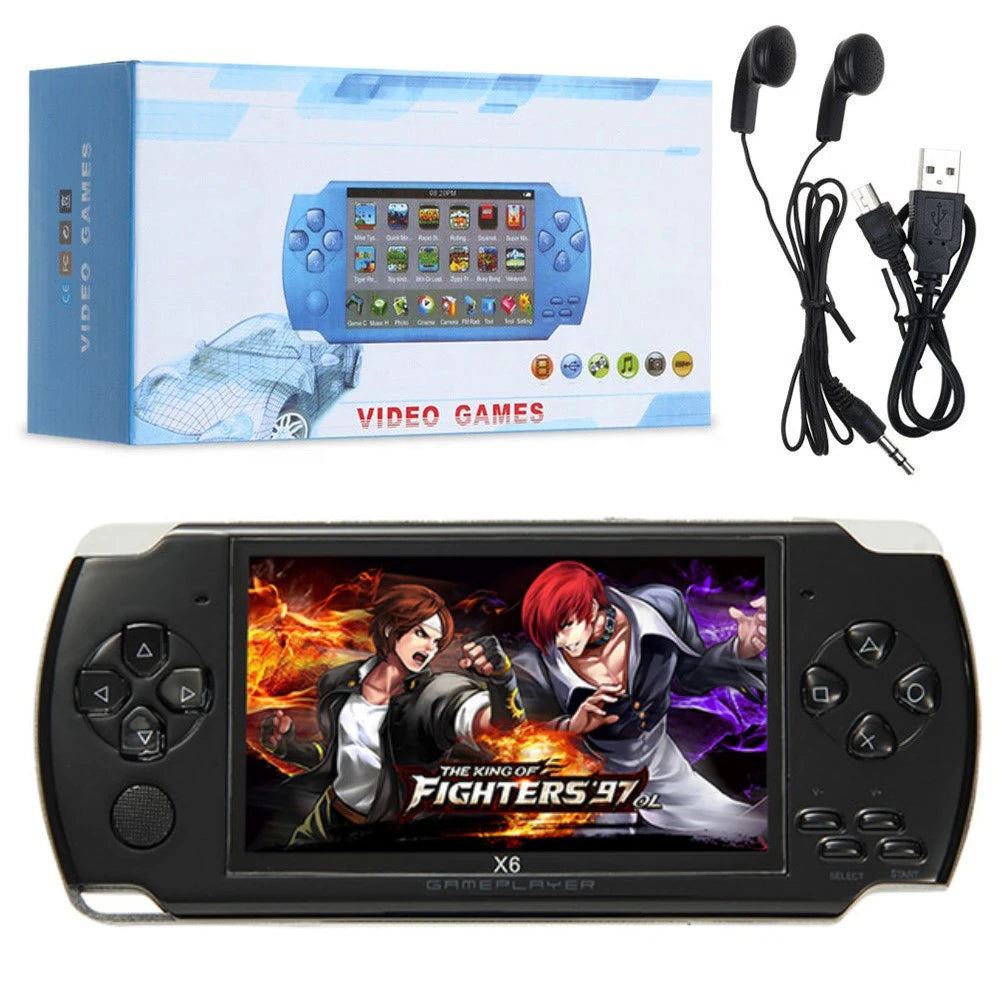 4.3 inch Retro Gaming X6 Portable Game Console