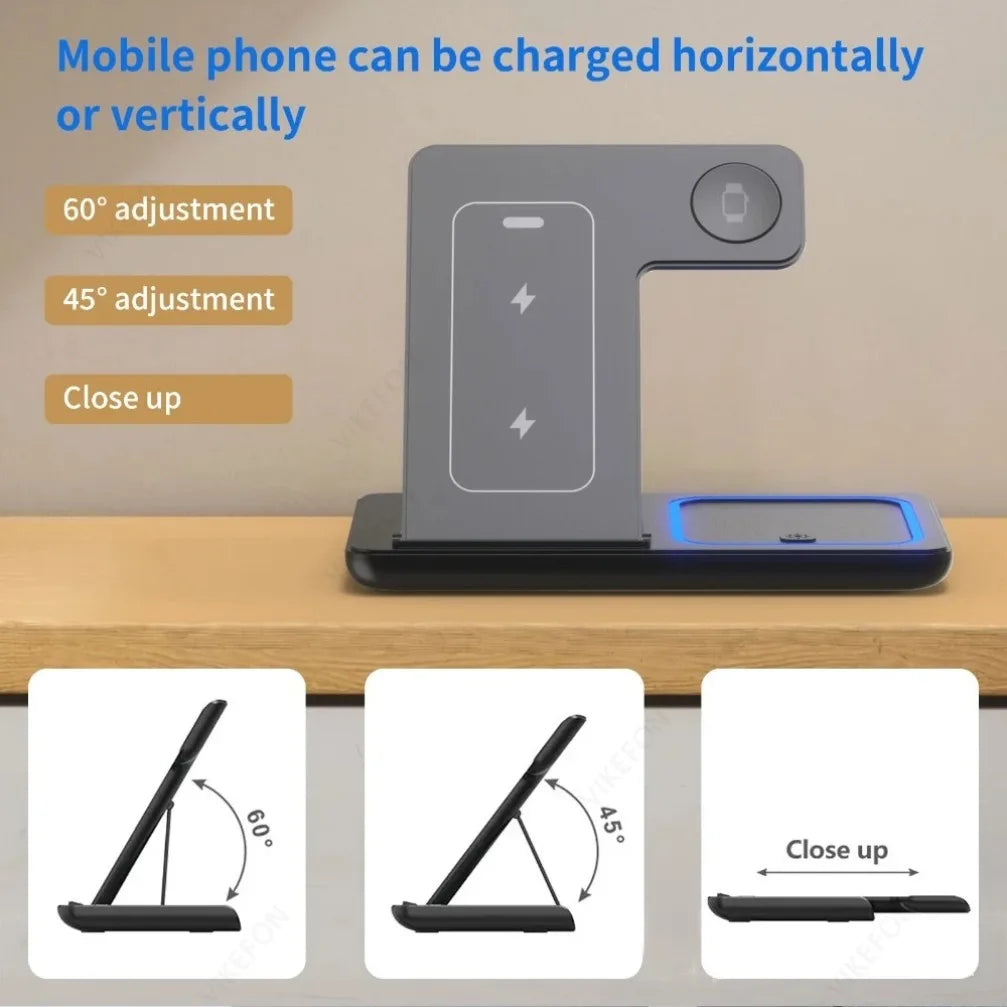 3 in 1 Foldable Wireless Charger